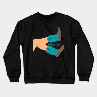 Kicking It Crewneck Sweatshirt